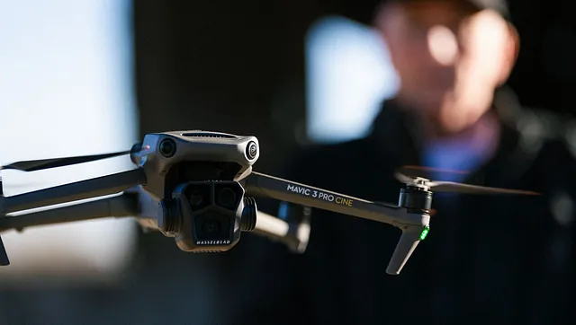 Steve with a Drone