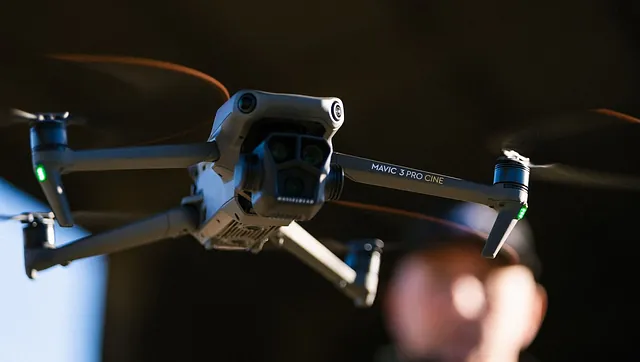Steve with a Drone