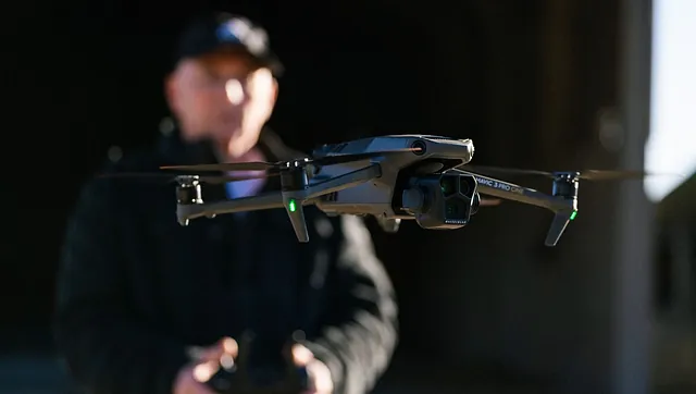 Steve with a Drone